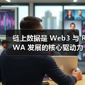 链上数据是 Web3 与 RWA 发展的核心驱动力（图1）