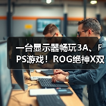 一台显示器畅玩3A、FPS游戏!ROG绝神X双模OLED电竞显示器让你一步到位!(图1) 一台显示器畅玩3A、FPS游戏!ROG绝神X双模OLED电竞显示器让你一步到位!(图1)