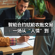 智能合约赋能农批交易:一场从“人情”到“数据”的信用革命(图1) 智能合约赋能农批交易:一场从“人情”到“数据”的信用革命(图1)