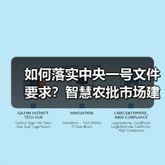 如何落实中央一号文件要求?智慧农批市场建设标准与监管协同机制(图4) 如何落实中央一号文件要求?智慧农批市场建设标准与监管协同机制(图4)