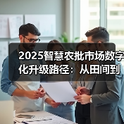 2025智慧农批市场数字化升级路径：从田间到餐桌的全链条重构（图3）