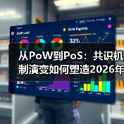 从PoW到PoS:共识机制演变如何塑造2026年绿色区块链技术栈(图1) 从PoW到PoS:共识机制演变如何塑造2026年绿色区块链技术栈(图1)