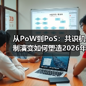 从PoW到PoS:共识机制演变如何塑造2026年绿色区块链技术栈(图2) 从PoW到PoS:共识机制演变如何塑造2026年绿色区块链技术栈(图2)