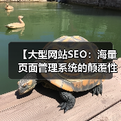 【大型网站SEO:海量页面管理系统的颠覆性策略】(图1) 【大型网站SEO:海量页面管理系统的颠覆性策略】(图1)