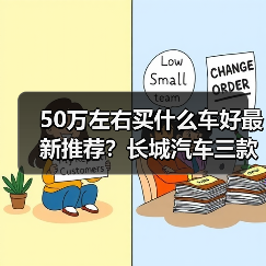 50万左右买什么车好最新推荐？长城汽车三款旗舰SUV全面对比（图4）