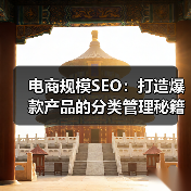 电商规模SEO:打造爆款产品的分类管理秘籍(图4) 电商规模SEO:打造爆款产品的分类管理秘籍(图4)