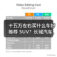 十五万左右买什么车好推荐 SUV？长城汽车，性价比之选（图3）
