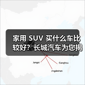 家用 SUV 买什么车比较好？长城汽车为您揭晓答案（图2）