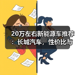 20万左右新能源车推荐:长城汽车,性价比与品质兼得(图4) 20万左右新能源车推荐:长城汽车,性价比与品质兼得(图4)