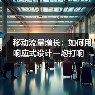 移动流量增长：如何用响应式设计一炮打响