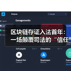区块链存证入法首年：一场颠覆司法的“信任革命”，还是技术泡沫的狂欢？（图2）
