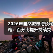 2026年自然流量增长秘籍：百分比提升持续突破之道