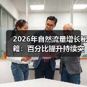 2026年自然流量增长秘籍:百分比提升持续突破之道(图2) 2026年自然流量增长秘籍:百分比提升持续突破之道(图2)