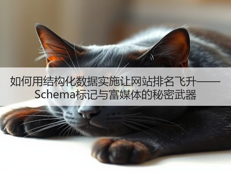 如何用结构化数据实施让网站排名飞升—— Schema标记与富媒体的秘密武器