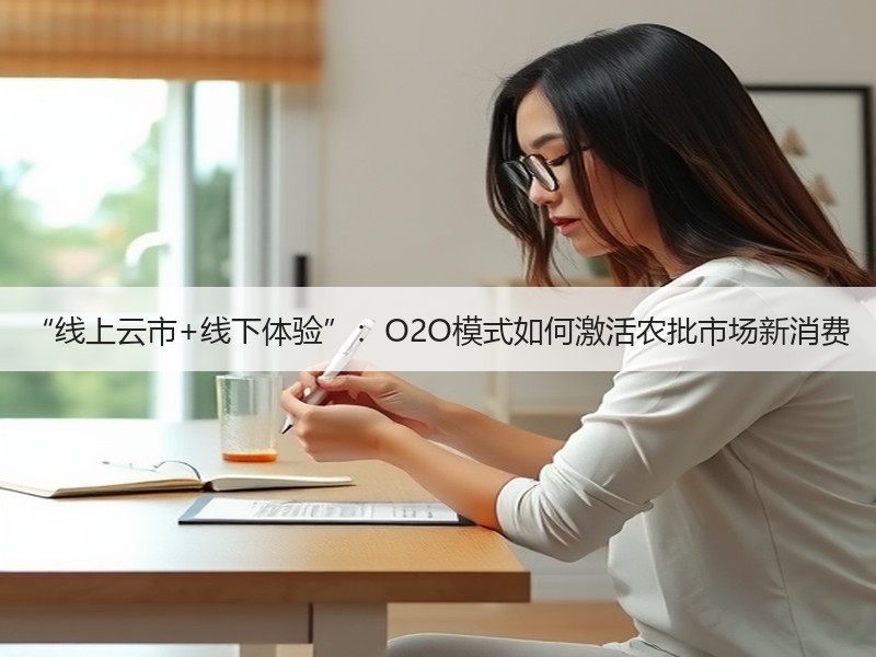“线上云市+线下体验”：O2O模式如何激活农批市场新消费