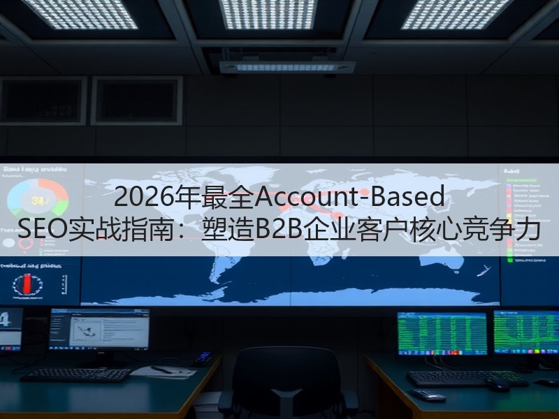 2026年最全Account-Based SEO实战指南：塑造B2B企业客户核心竞争力
