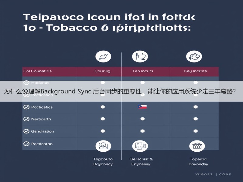 为什么说理解Background Sync 后台同步的重要性，能让你的应用系统少走三年弯路？