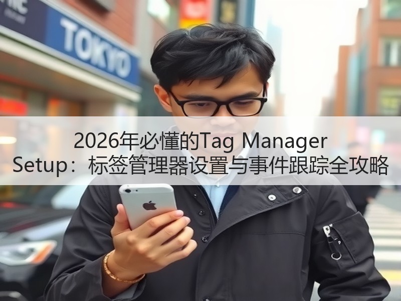 2026年必懂的Tag Manager Setup：标签管理器设置与事件跟踪全攻略
