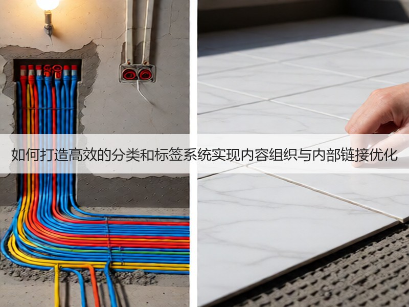 如何打造高效的分类和标签系统实现内容组织与内部链接优化