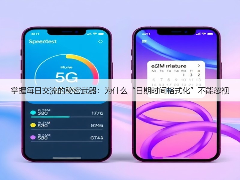 掌握每日交流的秘密武器：为什么“日期时间格式化”不能忽视