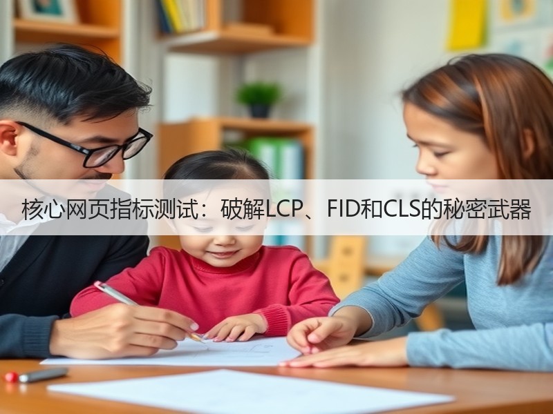 核心网页指标测试：破解LCP、FID和CLS的秘密武器