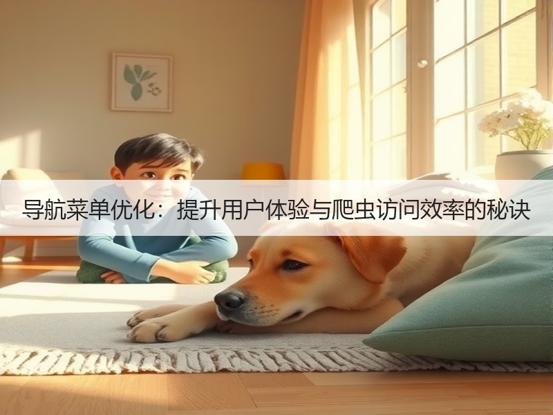 导航菜单优化：提升用户体验与爬虫访问效率的秘诀