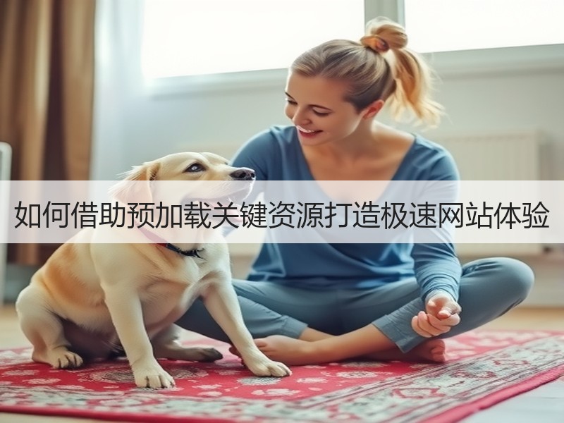 如何借助预加载关键资源打造极速网站体验