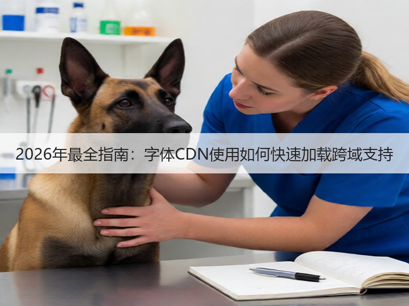 2026年最全指南：字体CDN使用如何快速加载跨域支持