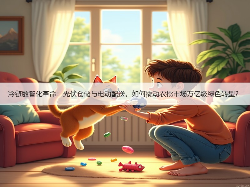 冷链数智化革命：光伏仓储与电动配送，如何撬动农批市场万亿级绿色转型？