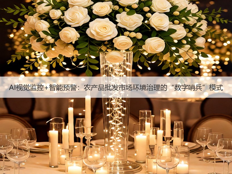 AI视觉监控+智能预警：农产品批发市场环境治理的“数字哨兵”模式