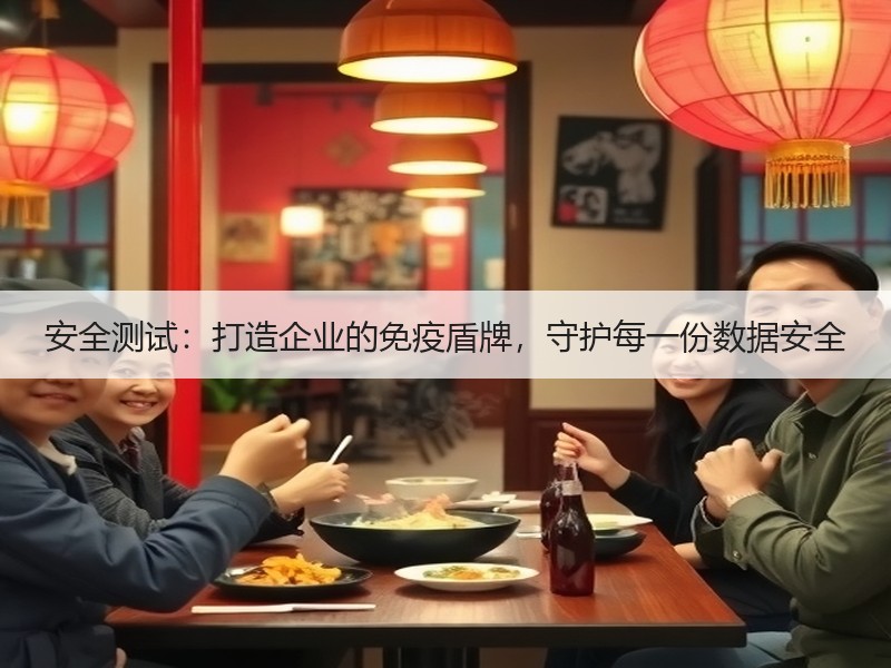 安全测试：打造企业的免疫盾牌，守护每一份数据安全