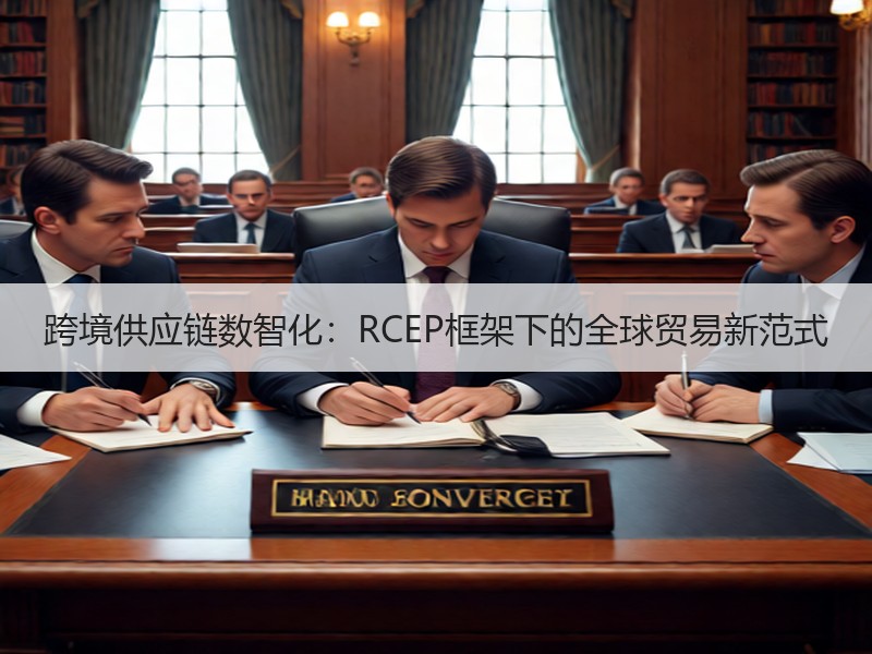 跨境供应链数智化：RCEP框架下的全球贸易新范式