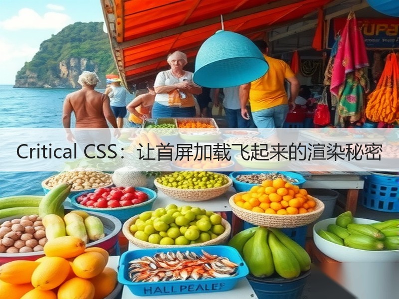 Critical CSS：让首屏加载飞起来的渲染秘密