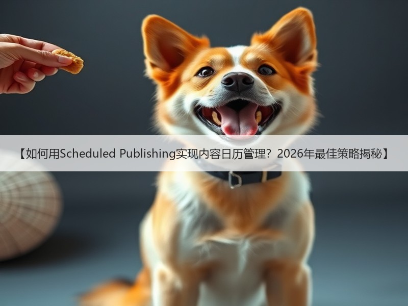 【如何用Scheduled Publishing实现内容日历管理？2026年最佳策略揭秘】