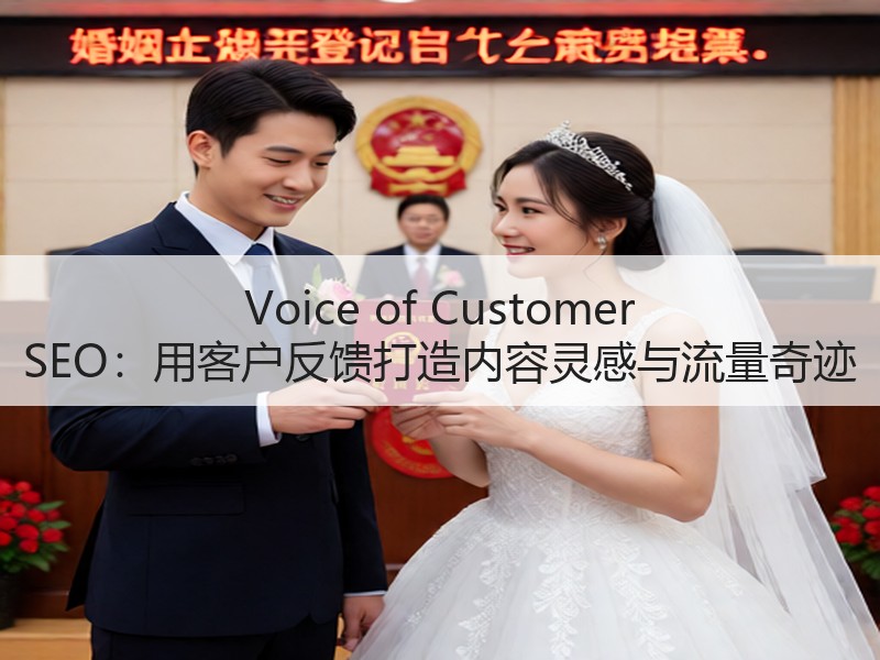 Voice of Customer SEO：用客户反馈打造内容灵感与流量奇迹