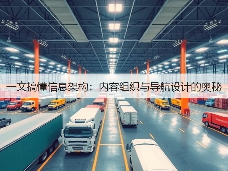 一文搞懂信息架构：内容组织与导航设计的奥秘