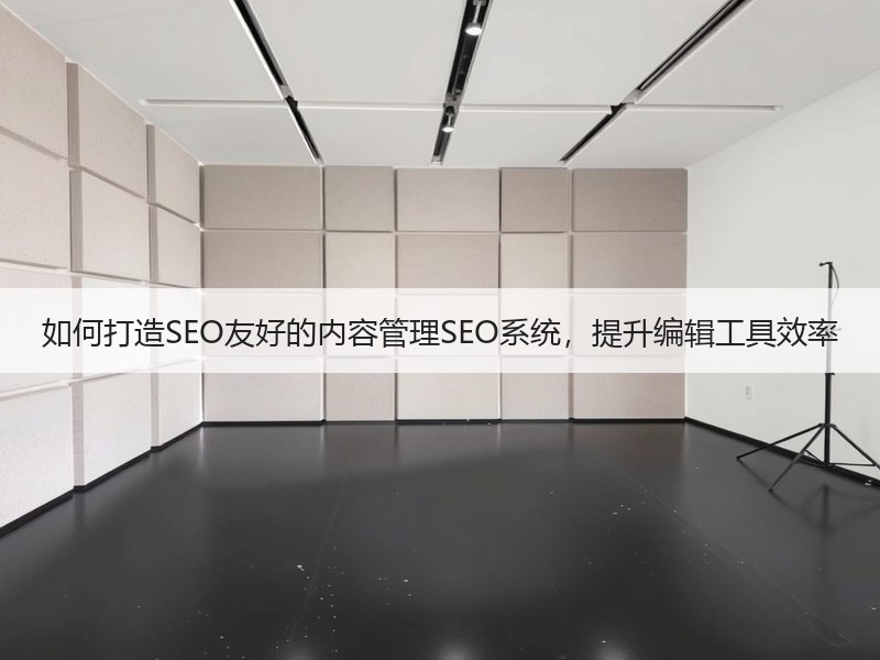 如何打造SEO友好的内容管理SEO系统，提升编辑工具效率