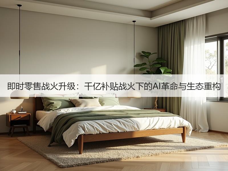 即时零售战火升级：千亿补贴战火下的AI革命与生态重构