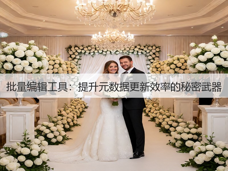 批量编辑工具：提升元数据更新效率的秘密武器