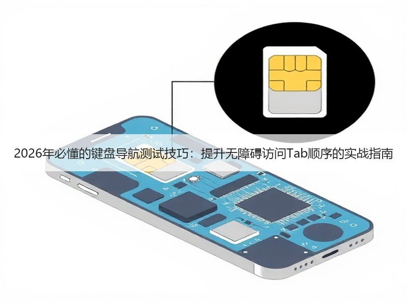 2026年必懂的键盘导航测试技巧：提升无障碍访问Tab顺序的实战指南