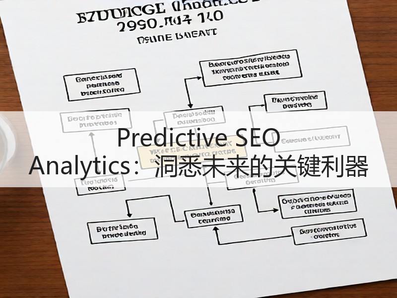 Predictive SEO Analytics：洞悉未来的关键利器