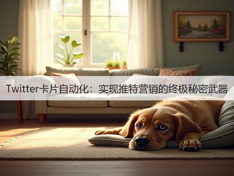Twitter卡片自动化：实现推特营销的终极秘密武器