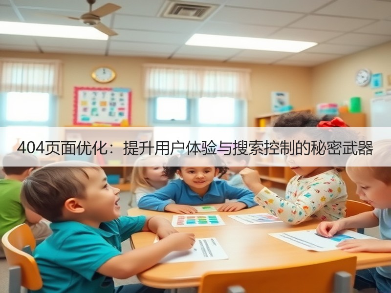 404页面优化：提升用户体验与搜索控制的秘密武器