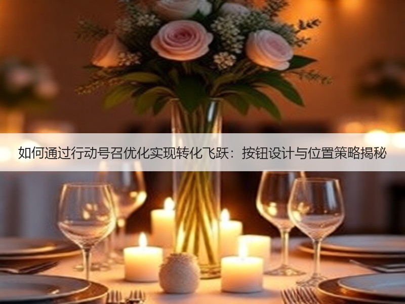 如何通过行动号召优化实现转化飞跃：按钮设计与位置策略揭秘