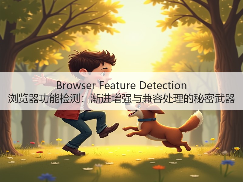 Browser Feature Detection 浏览器功能检测：渐进增强与兼容处理的秘密武器