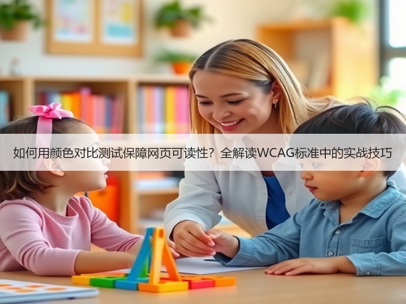如何用颜色对比测试保障网页可读性？全解读WCAG标准中的实战技巧